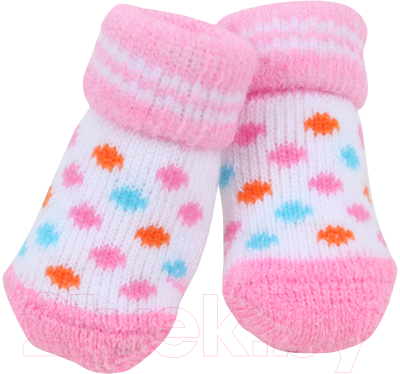 Носочки для животных Puppia Polka Dot II / PAOC-SO1269-PK-М (розовый)