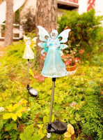 Садовая фигура-светильник Чудесный Сад 682-P Ангел (синий) - 
