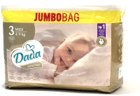 Подгузники детские Dada Extra Care Midi 3 Jumbo Bag (96шт) - 