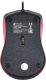 Миниатюра изображения товара Мышь Оклик 225M (черный/красный)