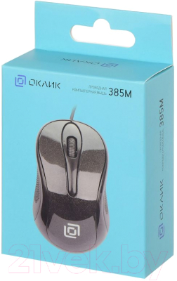 Мышь Оклик 385M (черный)