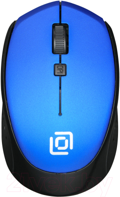 Мышь Oklick 488MW (синий/черный)