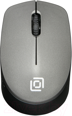 Мышь Oklick 486MW (серый/черный)