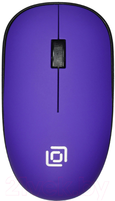 Мышь Oklick 515MW (черный/пурпурный)