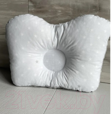 Подушка для малышей Баю-Бай Плюш / ПШ15-5 (серый)