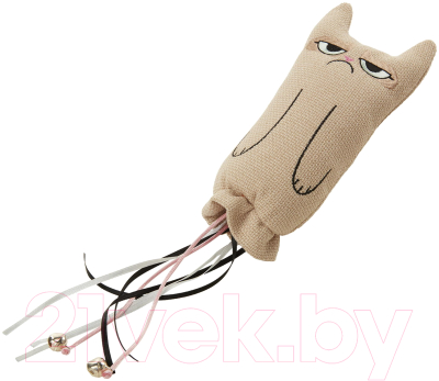 

Игрушка для кошек Rosewood, Сердитый Котик с ленточками / 14041/51092/RW