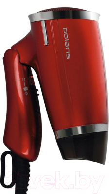 Компактный фен Polaris PHD1464T (красный)