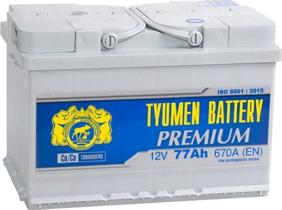 

Автомобильный аккумулятор, Premium L+ / 6СТ-77LA