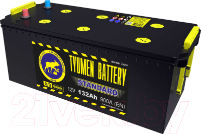 Автомобильный аккумулятор Tyumen Battery Standard / 6СТ-132 ST (132 А/ч)