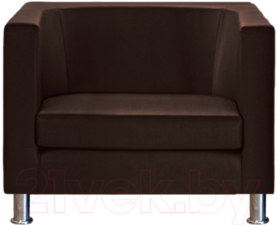 Кресло мягкое Brioli Клос (L13/коричневый)