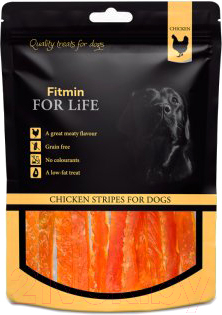 

Лакомство для собак Fitmin, For Life куриные полоски
