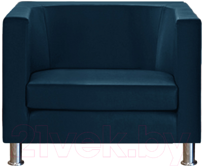 Кресло мягкое Brioli Клос (L18/синий)