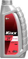 Моторное масло Kixx Outboard 2-Cycle Oil 2T / L5861AL1E1 (1л) - 