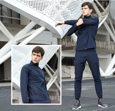 Спортивный костюм Kelme Woven Tracksuits / 3881212-401 (M, синий)