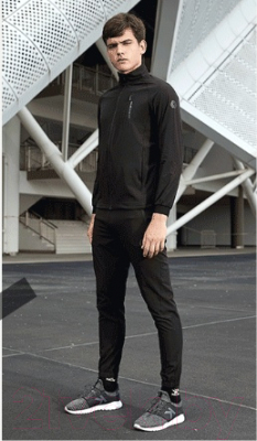 Спортивный костюм Kelme Woven Tracksuits / 3881212-000 (L, черный)