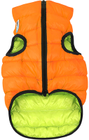 Куртка для животных AiryVest 1829 (М, оранжевый/салатовый) - 