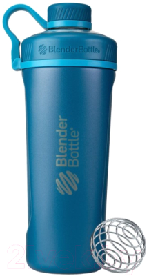 Шейкер спортивный Blender Bottle RRadian Insulated Stainless / BB-RAIS-MABLUE (матовый синий)
