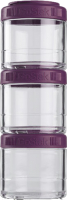Набор контейнеров Blender Bottle GoStak Tritan / BB-G100-PLUM  (сливовый) - 