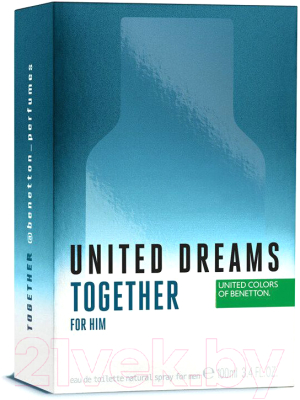 Туалетная вода United Colors of Benetton United Dreams Together for Him (100мл)