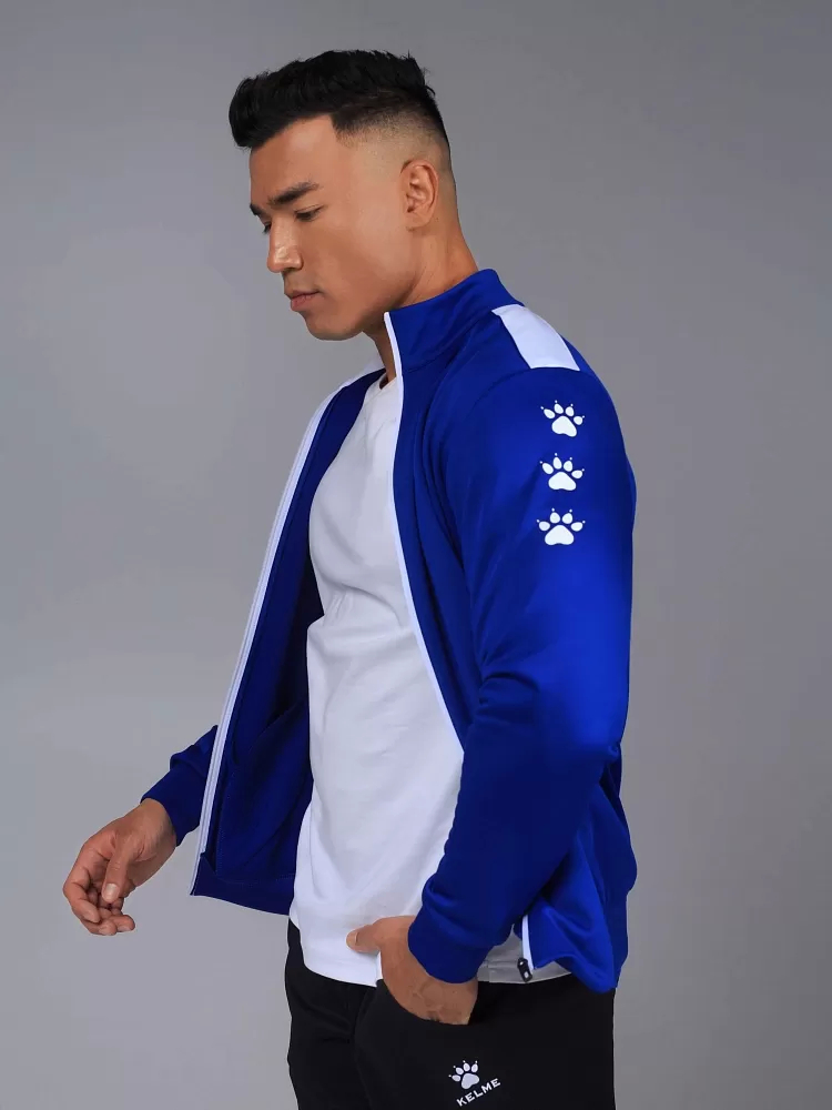 Спортивный костюм Kelme Tracksuit / 3771200-409 (4XL, синий) — фото 3