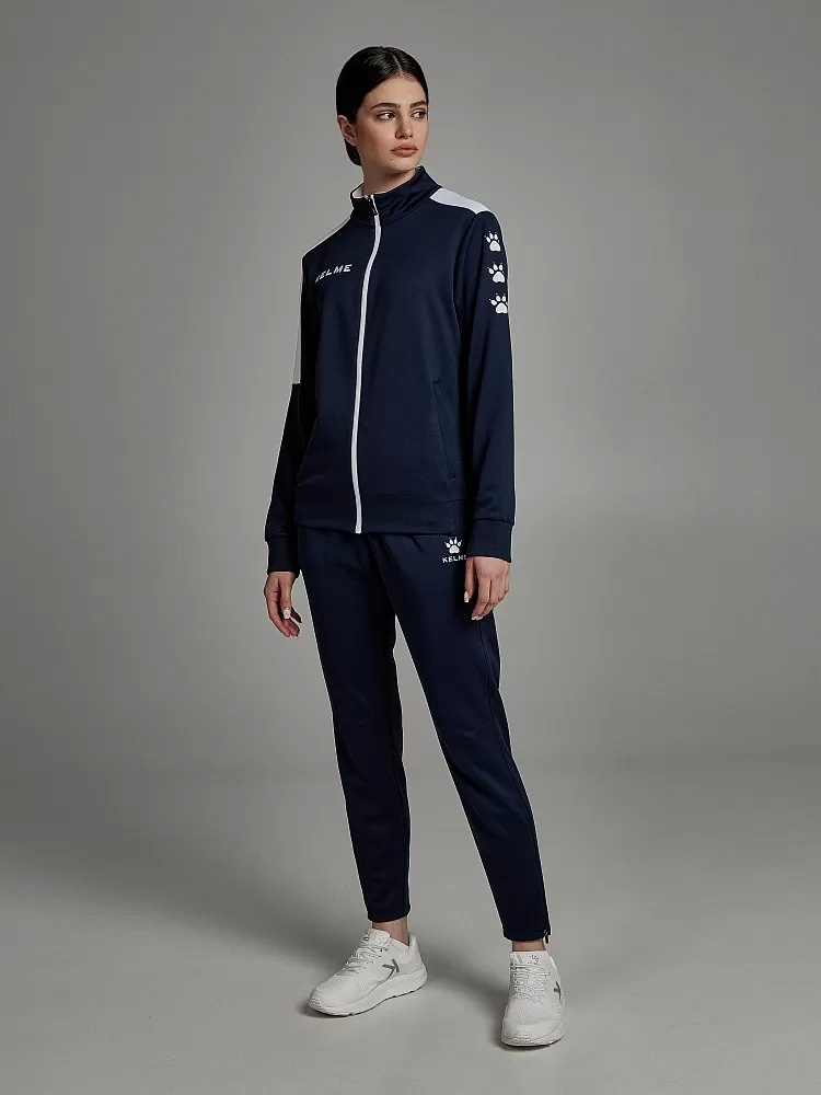 Спортивный костюм Kelme Tracksuit / 3771200-424 (S, темно-синий) — фото 6