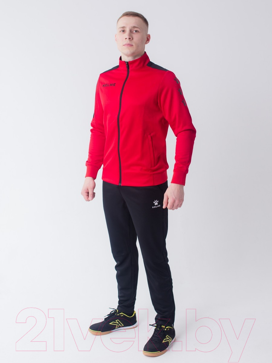 Спортивный костюм Kelme Tracksuit / 3771200-611 (3XL, красный) — фото 3