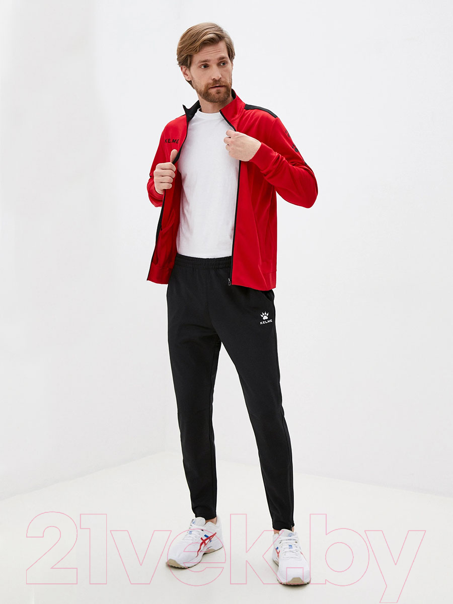 Спортивный костюм Kelme Tracksuit / 3771200-611 (3XL, красный) — фото 5