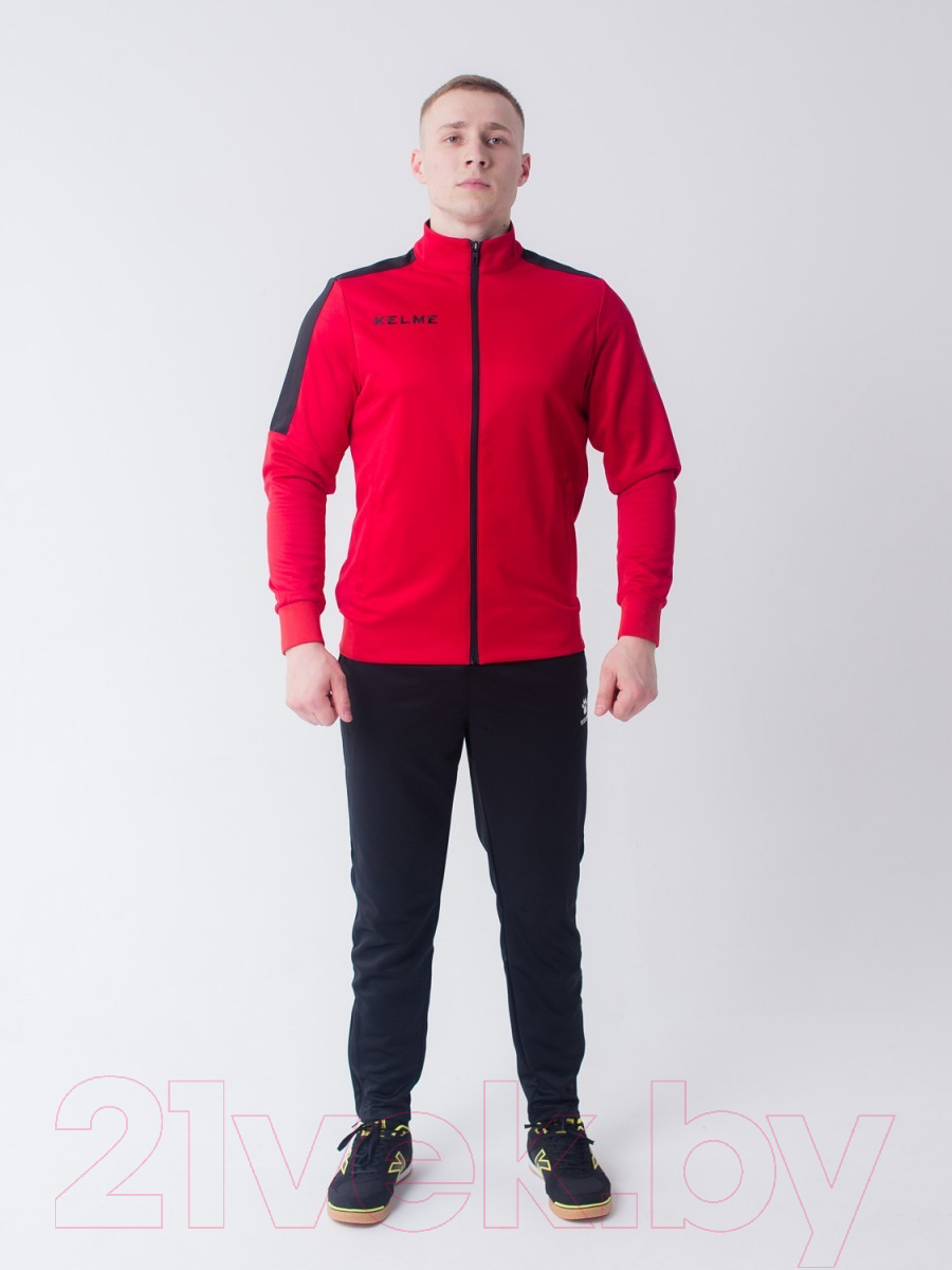 Спортивный костюм Kelme Tracksuit / 3771200-611 (3XL, красный) — фото 2