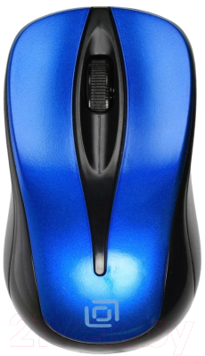 Мышь Oklick 675MW (черный/синий)