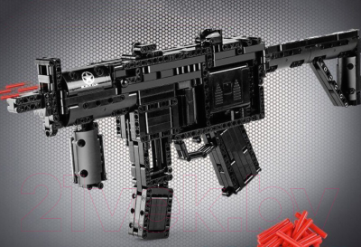 Конструктор электромеханический Mould King Technic Пистолет-пулемет HK MP5 MLI / 14001