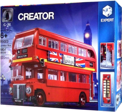 Конструктор King Creator Classic Лондонский автобус / 85023