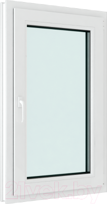 Окно ПВХ Rehau Elementis Kale Одностворчатое поворотно-откидное правое 2 стекла (1100x700x60)