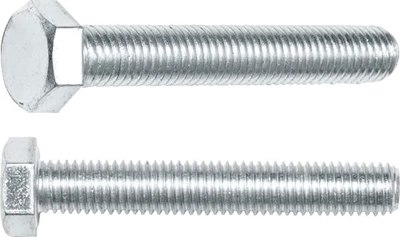 Болт Starfix Шестигранник М12х55 DIN 933 прочность 8.8 / SMC1-76622-20 (20шт, оцинкованный) - 