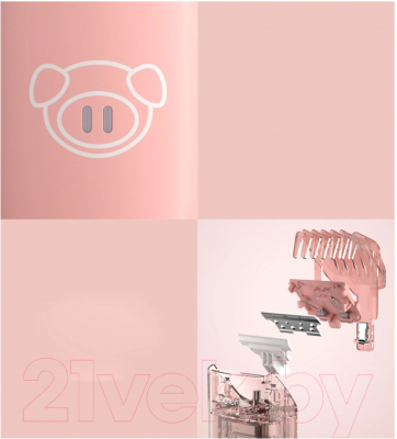 Машинка для стрижки волос Enchen YOYO (Pink)