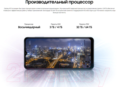 Смартфон Samsung Galaxy A12 64GB / SM-A127FZRV (красный)