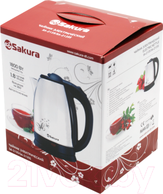 

Электрочайник Sakura, SA-2135S