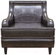 Кресло мягкое Brioli Луи (L13/коричневый) - 