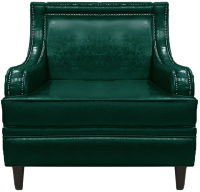 Кресло мягкое Brioli Луи (L15/зеленый) - 