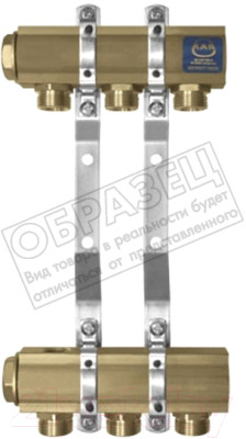 Коллекторная группа отопления KAN-therm С профилем 1" серия 61 12 326x600x80 / 1345158017