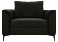 Кресло мягкое Brioli Марк (B17/темно-серый) - 