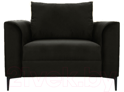 Кресло мягкое Brioli Марк (B17/темно-серый)