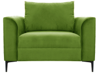 Кресло мягкое Brioli Марк (B26/зеленый) - 