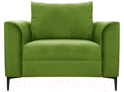 Кресло мягкое Brioli Марк (B26/зеленый)