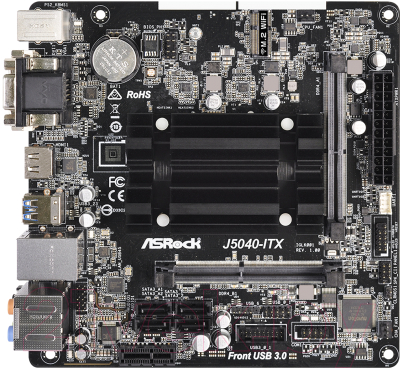 

Материнская плата AsRock, J5040-ITX