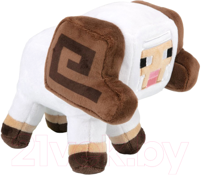 Мягкая игрушка Minecraft Earth Happy Explorer Horned Sheep. Овца / TM13327