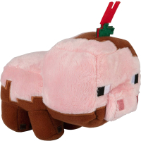 Мягкая игрушка Minecraft Earth Happy Explorer Muddy Pig. Свинья / TM12906 - 