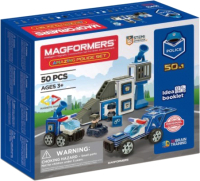 

Конструктор магнитный Magformers, Amazing Police Set / 717002