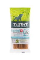

Лакомство для собак TiTBiT, Dental+ Снек с мясом кролика / 13960