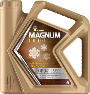 Моторное масло Роснефть Magnum Coldtec 5W40 (4л)
