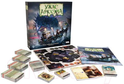 Изображение товара Дополнение к настольной игре Мир Хобби Ужас Аркхэма. Третья редакция: Под тёмными волнами / 915283